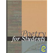 Poetry for Students by Hacht, Anne Marie; Kelly, David, 9780787652548