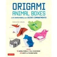 Origami Animal Boxes Kit by Yoshihisa, Kimura, 9780804852548