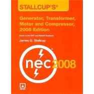 Stallcup's Generator, Transformer, Motor and Compressor, 2008 Edition by Stallcup, James G., 9780763752552