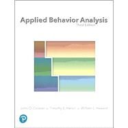Applied Behavior Analysis,Cooper, John O.; Heron,...,9780134752556