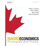 CDN ED Macroeconomics: Principles & Policy by Baumol, William, 9780176252557