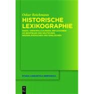 Historische Lexikographie by Reichmann, Oskar, 9783110282559