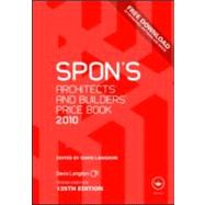 Spon's Architects' and Builders' Price Book 2010 by Langdon Davis, 9780415552561