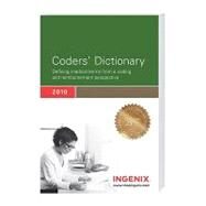 Coders Dictionary 2010 by Ingenix, 9781601512567