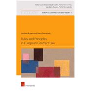 Rules and Principles in European Contract Law by Rutgers, Jacobien; Sirena, Pietro, 9781780682570