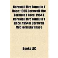 Cornwall Mrc Formula 1 Race by , 9781158512577
