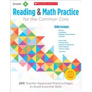 Reading & Math Practice: Grade 2 200 Teacher-Approved Practice Pages to Build Essential Skills by Lee, Martin; Miller, Marcia, 9780545672580