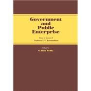 Government and Public Enterprise: Essays in Honour of Professor V.V. Ramanadham by Reddy,G. Ram, 9780714632582