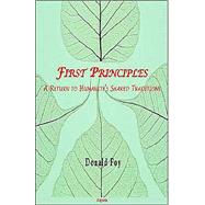 First Principles by Foy, Don, 9780875862583