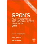 Spon's Civil Engineering and Highway Works Price Book 2010 by Langdon Davis, 9780415552585