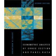 Econometric Analysis of Cross Section and Panel Data by Wooldridge, Jeffrey M., 9780262232586