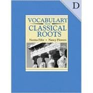 Vocabulary from Classical Roots - D by Fifer, Nancy, 9780838822586