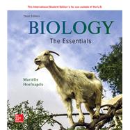 ISE BIOLOGY: THE ESSENTIALS by Marille Hoefnagels, 9781260092592