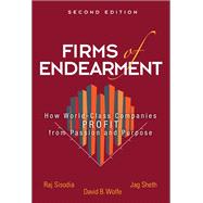 Firms of Endearment How World-Class Companies Profit from Passion and Purpose by Sisodia, Rajendra; Sheth, Jagdish N.; Wolfe, David, 9780133382594