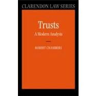 Trusts A Modern Analysis by Chambers, Robert, 9780199272594