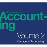Principles of Accounting, Volume 2: Managerial Accounting (Color) by Mitchell Franklin; Patty Graybeal; Dixon Cooper, 9781947172609