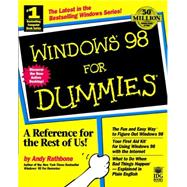 Windows 98 For Dummies by Rathbone, Andy, 9780764502613