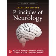 Adams and Victor's Principles of Neurology 11th Edition by Ropper, Allan; Samuels, Martin; Klein, Joshua; Prasad, Sashank, 9780071842617