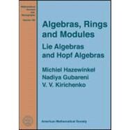 Algebras, Rings and Modules by Hazewinkel, Michiel; Gubareni, Nadiya; Kirichenko, V. V., 9780821852620