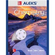 ALEKS 360 1 Semester Access Card for Introduction to Chemistry by Bauer, Rich; Birk, James; Marks, Pamela, 9781260162622