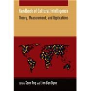 Handbook of Cultural Intelligence by Ang,Soon, 9780765622624