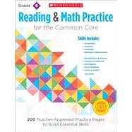 Reading & Math Practice: Grade 6 200 Teacher-Approved Practice Pages to Build Essential Skills by Lee, Martin; Miller, Marcia, 9780545672627