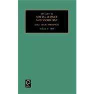 Advances in Social Science Methodology, Volume 5 by Thompson, 9780762302628