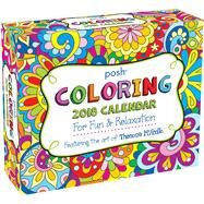 Posh: Coloring 2018 Day-to-Day Calendar by McArdle, Thaneeya, 9781449482633