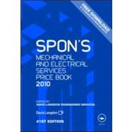 Spon's Mechanical and Electrical Services Price Book 2010 by Langdon Davis, 9780415552639