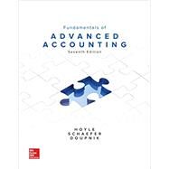 Fundamentals of Advanced Accounting by Hoyle, Joe Ben; Schaefer, Thomas; Doupnik, Timothy, 9781259722639