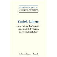 Littrature hatienne by Yanick Lahens, 9782213712642