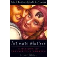 Intimate Matters by D'Emilio, John, 9780226142647