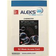 ALEKS 360 Access Card for Chemistry, 15th Ed (52 Weeks) by Chang/Overby, 9781264592647