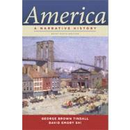America : A Narrative History Brief 9th Edition (One-Volume) by TINDALL,GEORGE B., 9780393912654