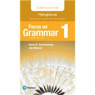 Focus on Grammar 1 MyLab English Access Code Card by Schoenberg, Irene; Maurer, Jay, 9780134132655
