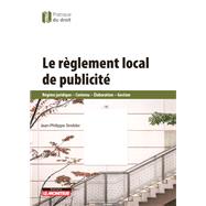 Le rglement local de publicit by Jean-Philippe Strebler, 9782281132656