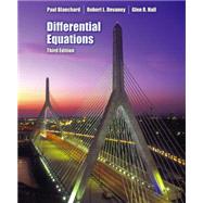 Differential Equations (with CD-ROM) by Blanchard, Paul; Devaney, Robert L.; Hall, Glen R., 9780495012658