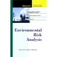 Environmental Risk Analysis by Lerche, Ian, 9780071372664
