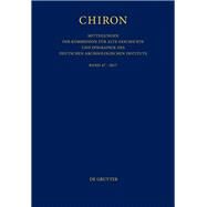 Chiron 2017 by Schuler, Christof; Haensch, Rudolf; Bnisch-Meyer, Sophia, 9783110562668