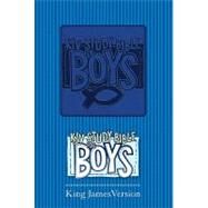 KJV Study Bible for Boys: Blue Duravella Imitation Leather by Richards, Larry; Phillips, Craig, 9780801072673