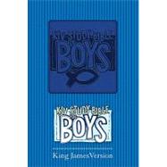 KJV Study Bible for Boys: Blue Duravella Imitation Leather by Richards, Larry; Phillips, Craig, 9780801072673