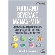 Food and Beverage Management by April Merenda, 9781398622678