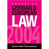 Annual of German & European Law by Miller, Russell A.; Zumbansen, Peer C., 9781845452681