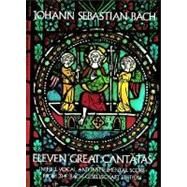 Eleven Great Cantatas by Bach, Johann Sebastian, 9780486232683