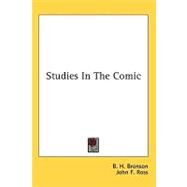 Studies in the Comic by Bronson, B. H.; Ross, John F., 9781436702683