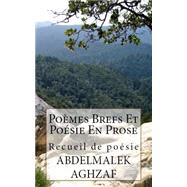 Poemes Brefs Et Poesie En Prose by Aghzaf, Abdelmalek Abdelmalek, 9781503062689