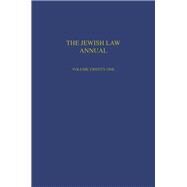 Jewish Law Annual Volume 21 by Porat; Benjamin, 9780415742696