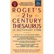 Roget's 21st Century Thesaurus, Third Edition by KIPFER, BARBARA ANN, 9780440242697