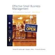 Effective Small Business Management by Scarborough, Norman M.; Zimmerer, Thomas W.; Wilson, Doug, 9780136152705