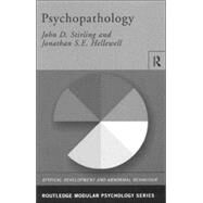 Psychopathology by Stirling; John, 9780415192705